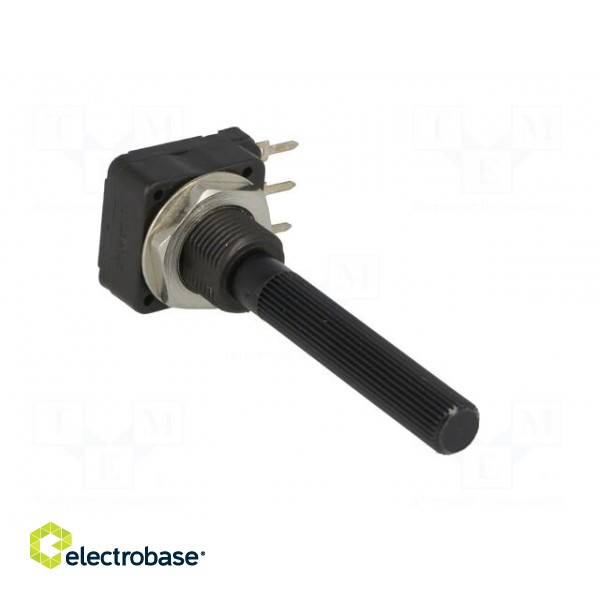 Potentiometer: shaft | single turn | 250kΩ | 200mW | THT | 6mm | plastic фото 8