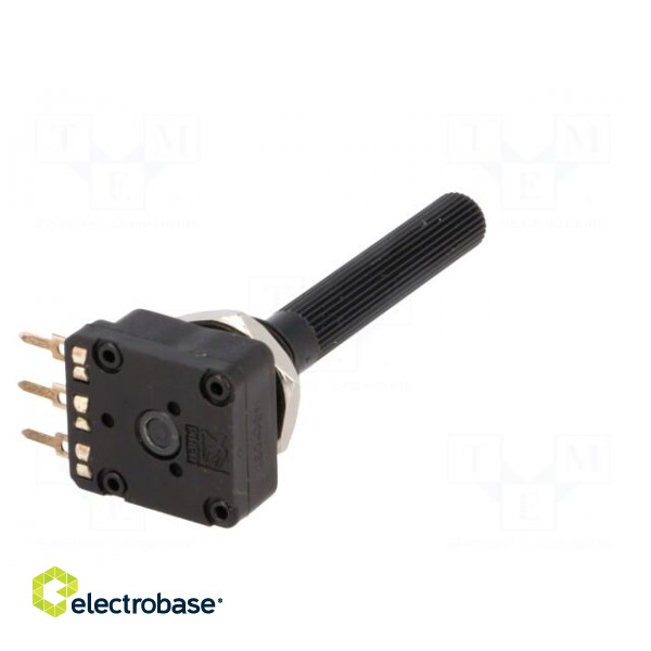 Potentiometer: shaft | single turn | 250Ω | 200mW | THT | 6mm | plastic фото 6