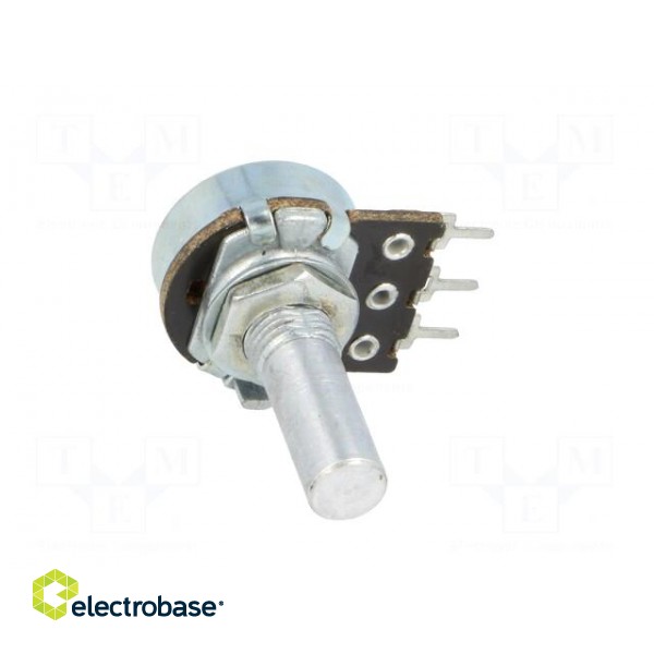 Potentiometer: shaft | single turn | 470kΩ | 100mW | ±30% | 6mm | mono фото 9