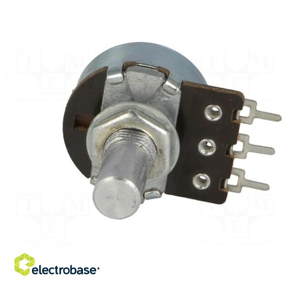 Potentiometer: shaft | single turn | 470kΩ | 200mW | ±30% | THT | 6mm фото 9