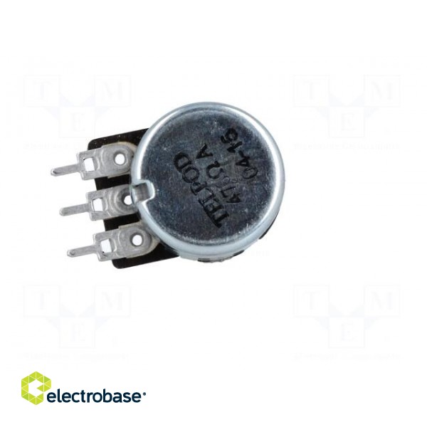 Potentiometer: shaft | single turn | 470Ω | 200mW | ±20% | THT | 6mm | mono фото 5