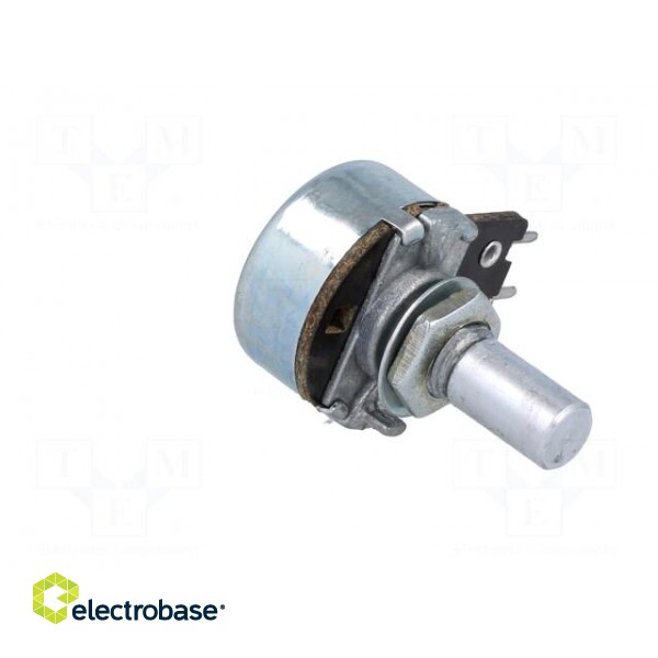 Potentiometer: shaft | single turn | 470Ω | 200mW | ±20% | THT | 6mm | mono фото 8