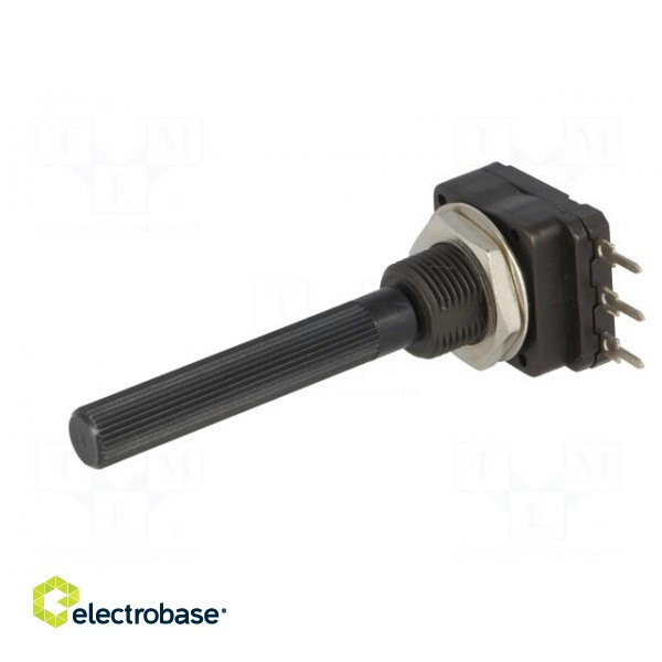 Potentiometer: shaft | single turn | 5kΩ | 200mW | THT | 6mm | plastic image 2