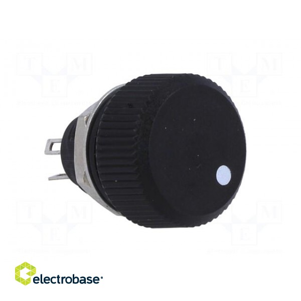 Potentiometer: shaft | single turn | 4.7kΩ | 1W | ±20% | linear | cermet image 8