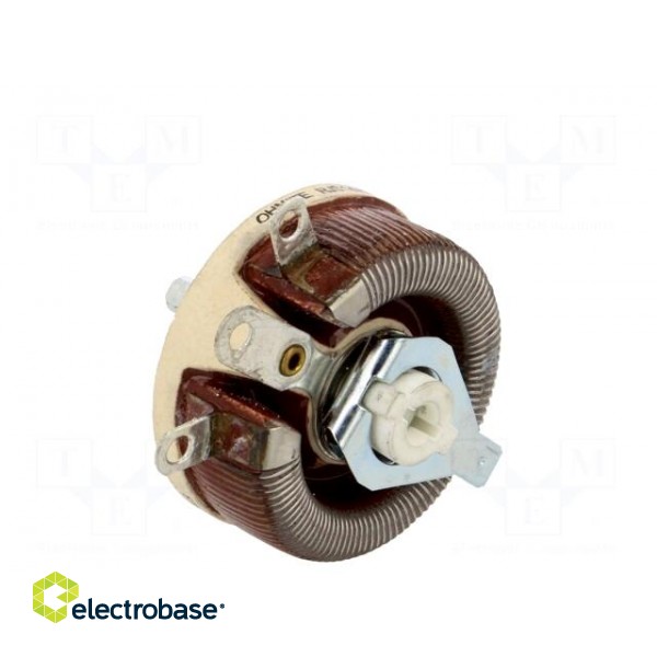 Potentiometer: shaft | 16Ω | 50W | 6.35mm | Shaft: D spring | wirewound фото 4