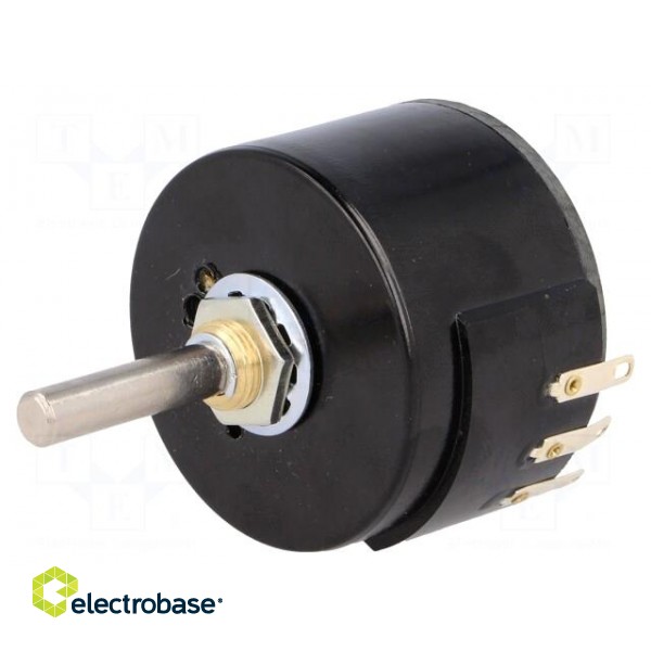 Potentiometer: shaft | single turn | 2.2kΩ | 4W | ±5% | 6mm | wirewound image 1