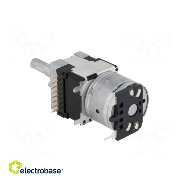 Potentiometer: shaft | 50mW | 100kΩ | ±20% | 300° | for PCB | linear image 4