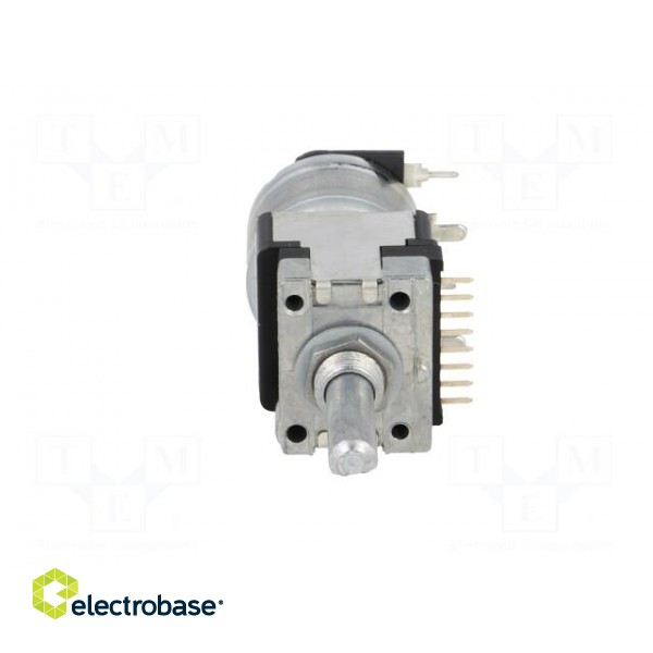 Potentiometer: shaft | 50mW | 100kΩ | ±20% | 300° | for PCB | linear image 9