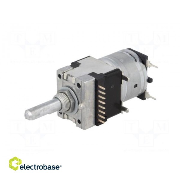Potentiometer: shaft | 50mW | 100kΩ | ±20% | 300° | for PCB | linear image 2