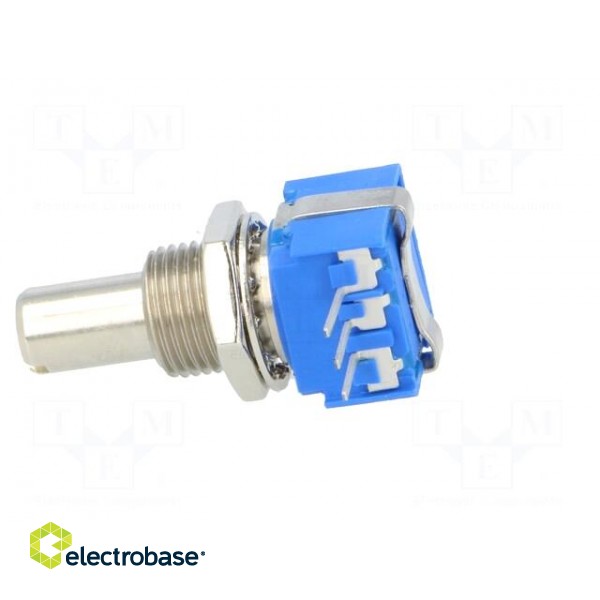 Potentiometer: shaft | THT | 1W | 5kΩ | ±10% | 290° | for PCB | linear | IP64 image 3