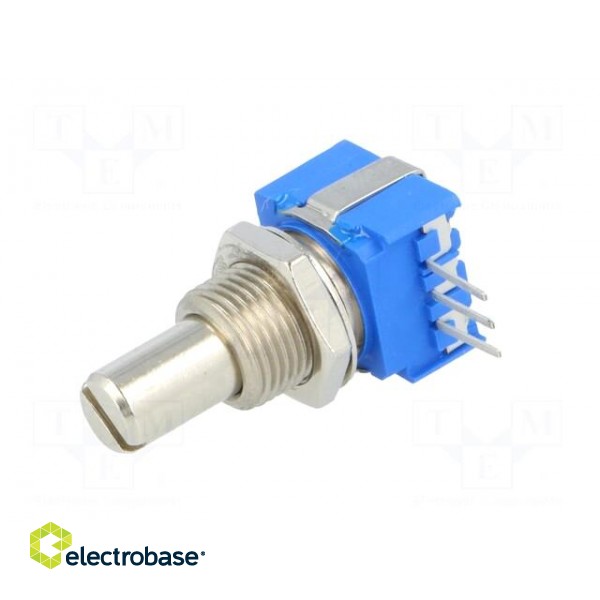 Potentiometer: shaft | THT | 1W | 5kΩ | ±10% | 290° | for PCB | linear | IP64 image 2