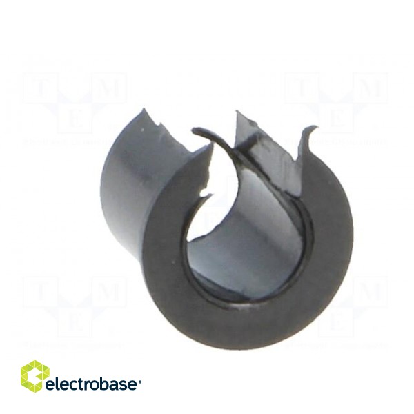 Adapter | thermoplastic | Øshaft: 4mm | black | Shaft: smooth image 5