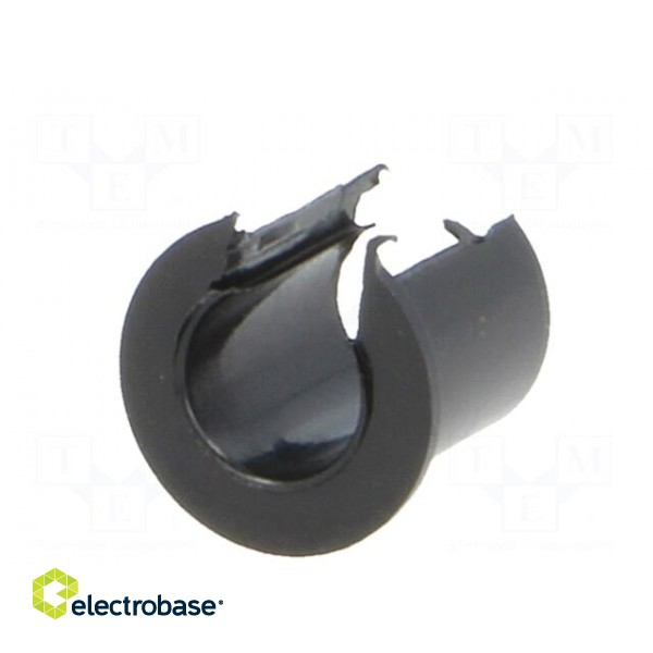 Adapter | thermoplastic | Øshaft: 4mm | black | Shaft: smooth paveikslėlis 6