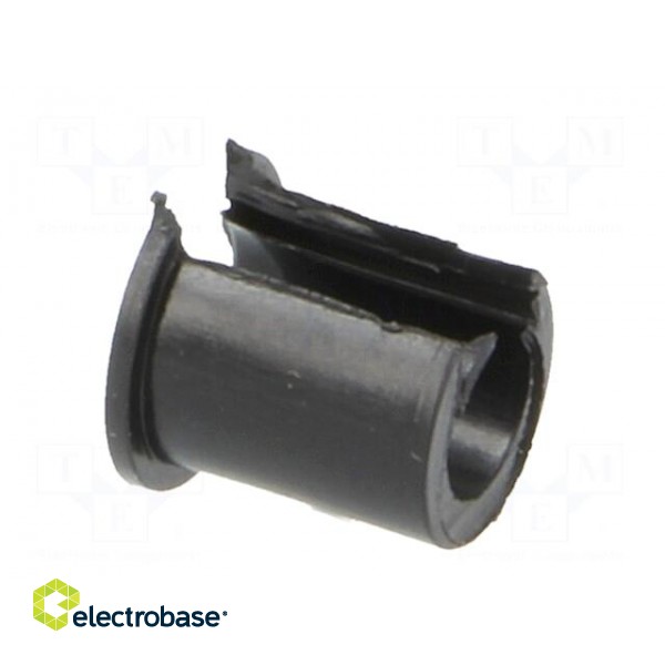 Adapter | thermoplastic | Øshaft: 4mm | black | Shaft: smooth image 8