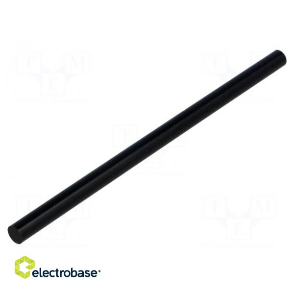 Adapter | thermoplastic | Øshaft: 6mm | Shaft len: 120mm | black