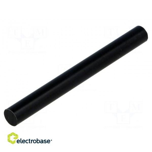 Adapter | thermoplastic | Øshaft: 6mm | Shaft len: 60mm | black