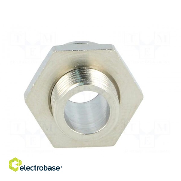 Adjusting element | nickel plated steel | Øshaft: 6mm | silver image 5