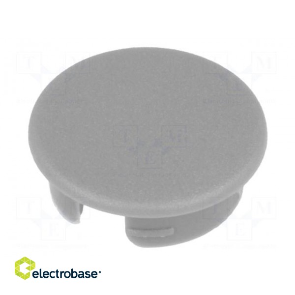 Cap | ABS | grey | push-in | Application: A2540,A2640 | Shape: round