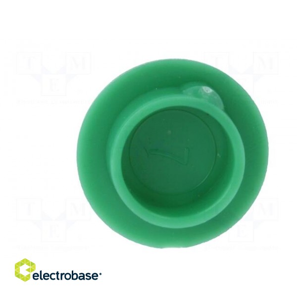 Cap | plastic | push-in | green | K21 image 5