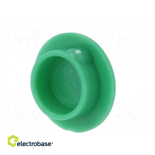 Cap | plastic | push-in | green | K21 image 6