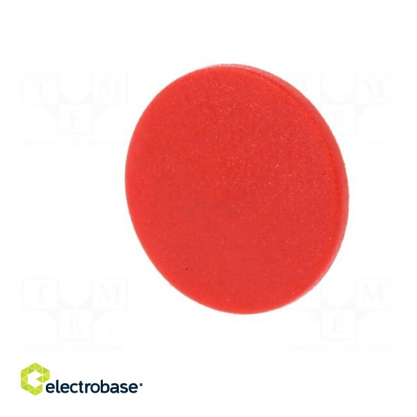 Cap | plastic | push-in | red | Application: K21 image 2