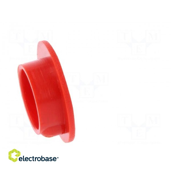 Cap | plastic | push-in | red | Application: K21 paveikslėlis 7