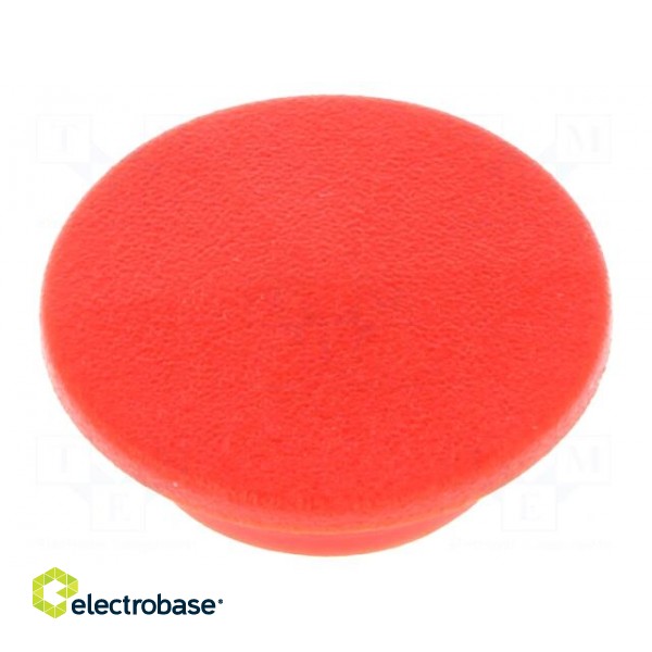 Cap | plastic | push-in | red | Application: K21 image 1