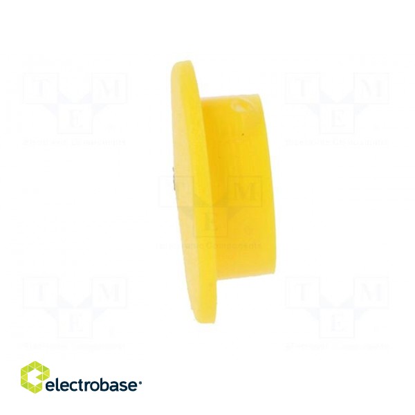 Cap | plastic | push-in | yellow | K21 image 3