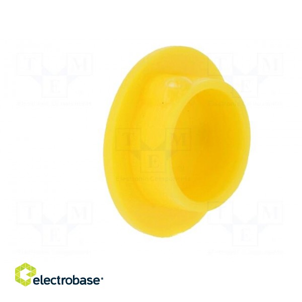 Cap | plastic | push-in | yellow | Application: K21 paveikslėlis 4