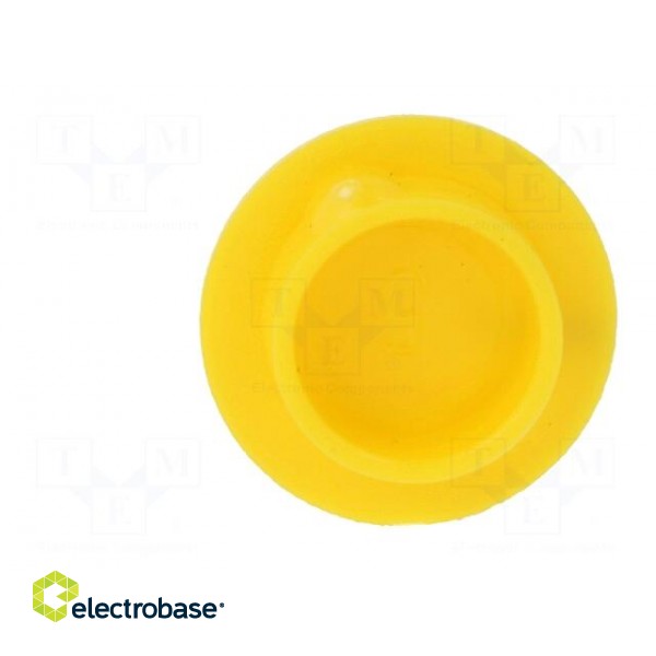 Cap | plastic | push-in | yellow | Application: K21 фото 5
