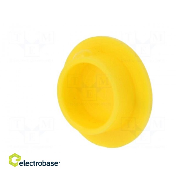 Cap | plastic | push-in | yellow | Application: K21 paveikslėlis 6
