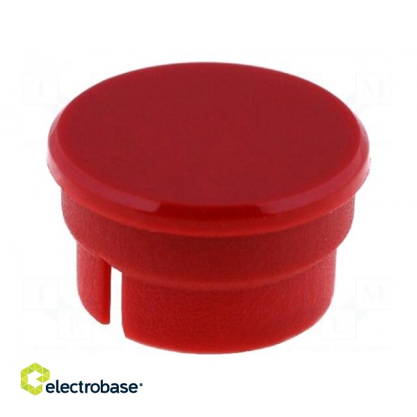 Cap | polyamide | red | 15mm | -20÷70°C | Application: G15