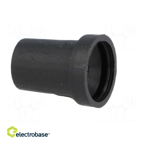 Knob | conical | thermoplastic | Øshaft: 6.35mm | Ø14x18mm | black image 8