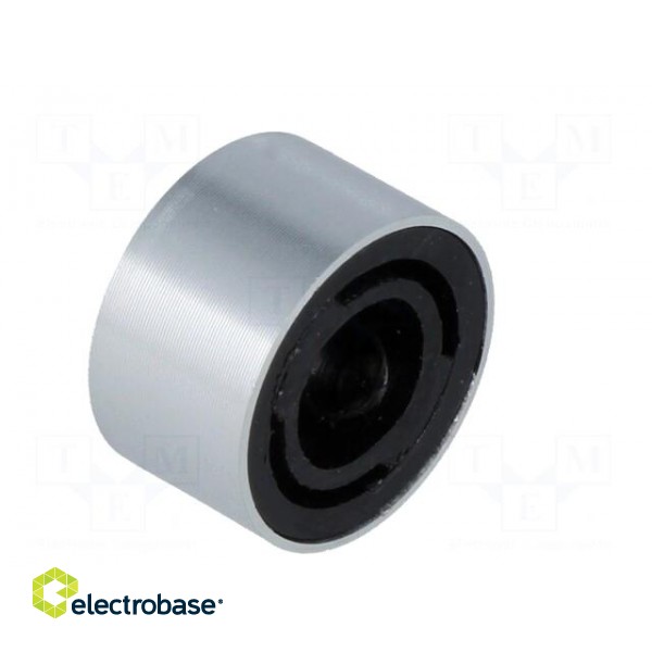Knob | with pointer | aluminium,plastic | Øshaft: 6mm | Ø12x7.1mm image 4