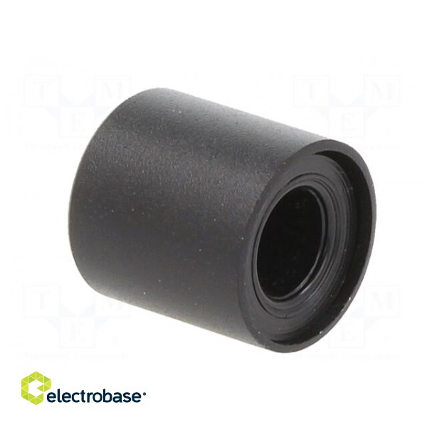 Knob | with pointer | aluminium,thermoplastic | Øshaft: 6mm | black image 4