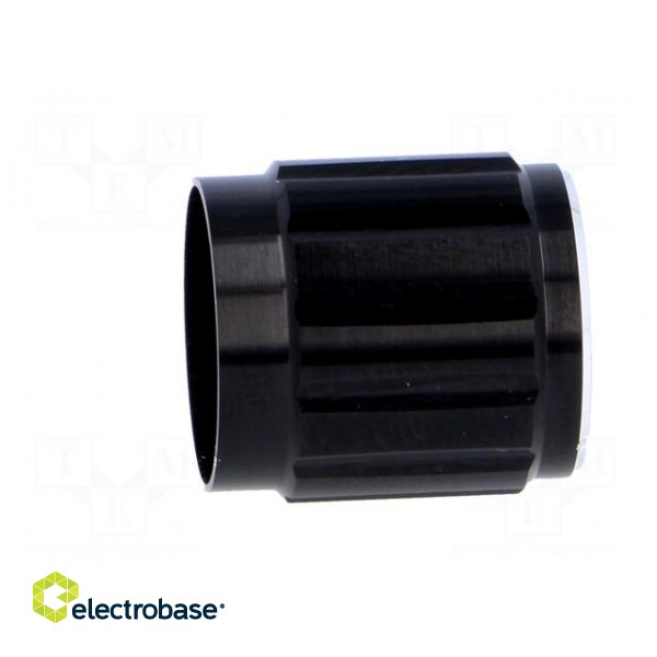 Knob | with pointer | aluminium,thermoplastic | Øshaft: 6mm | black image 7
