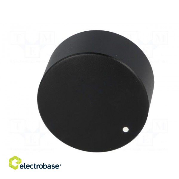 Knob | with pointer | aluminium,thermoplastic | Øshaft: 6mm | black image 9