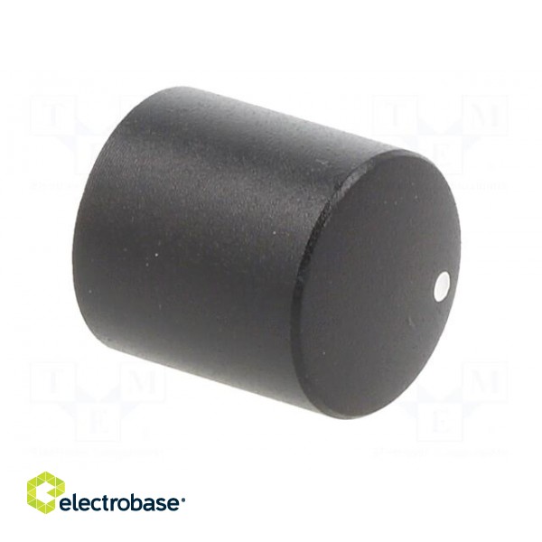 Knob | with pointer | aluminium,thermoplastic | Øshaft: 6mm | black image 8