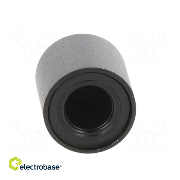 Knob | with pointer | aluminium,thermoplastic | Øshaft: 6mm | black image 5