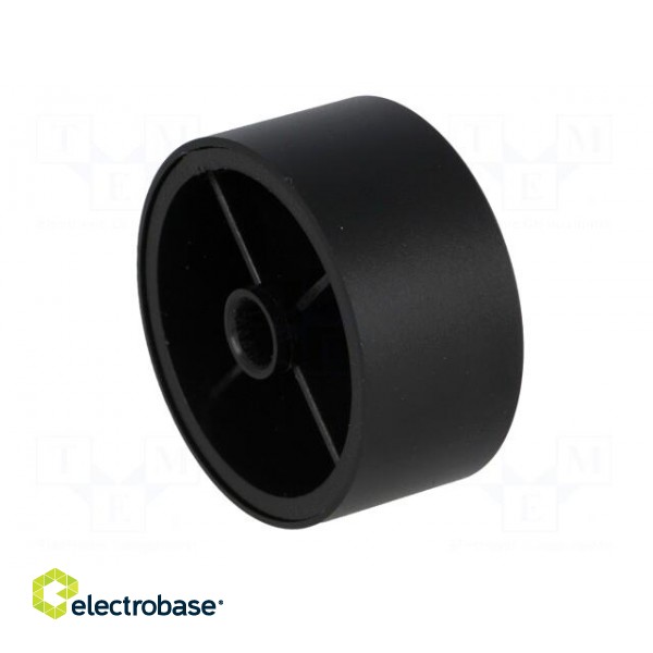 Knob | with pointer | aluminium,thermoplastic | Øshaft: 6mm | black image 6