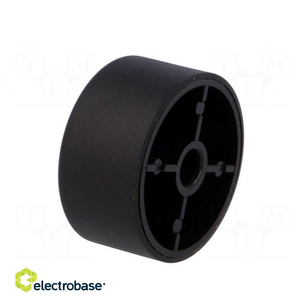 Knob | with pointer | aluminium,thermoplastic | Øshaft: 6mm | black image 4