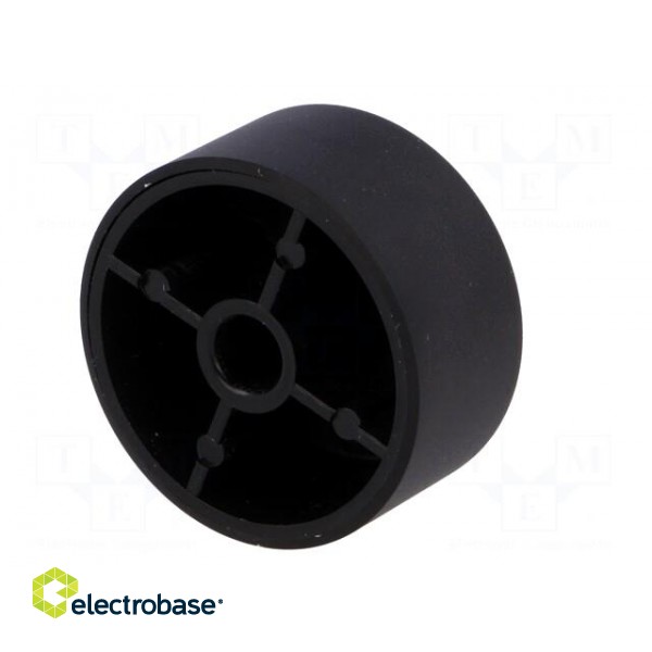 Knob | with pointer | aluminium,thermoplastic | Øshaft: 6mm | black image 6