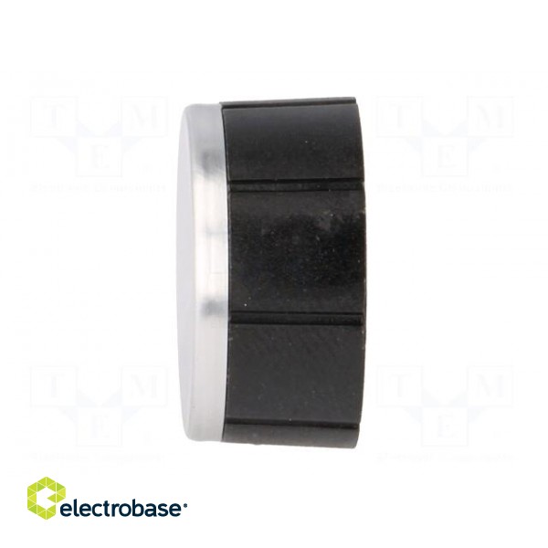 Knob | with pointer | aluminium,thermoplastic | Øshaft: 6mm | black image 3