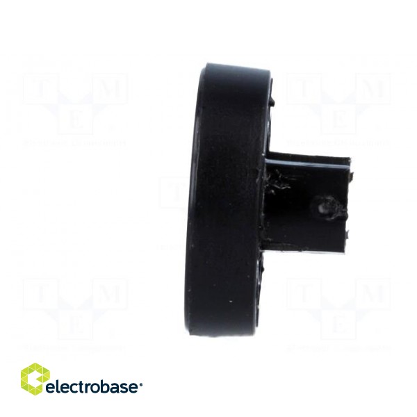 Nut cover | ABS | black | push-in | Ø: 16mm | Application: A2516,A2616 image 7