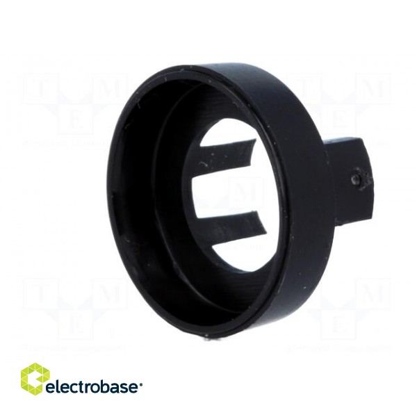 Nut cover | ABS | black | push-in | Ø: 16mm | Application: A2516,A2616 image 6