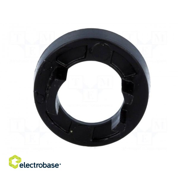 Nut cover | ABS | black | push-in | Ø: 16mm | Application: A2516,A2616 image 9