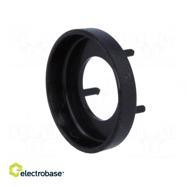 Nut cover | ABS | black | push-in | Ø: 19.3mm | Application: A2516,A2616 image 6