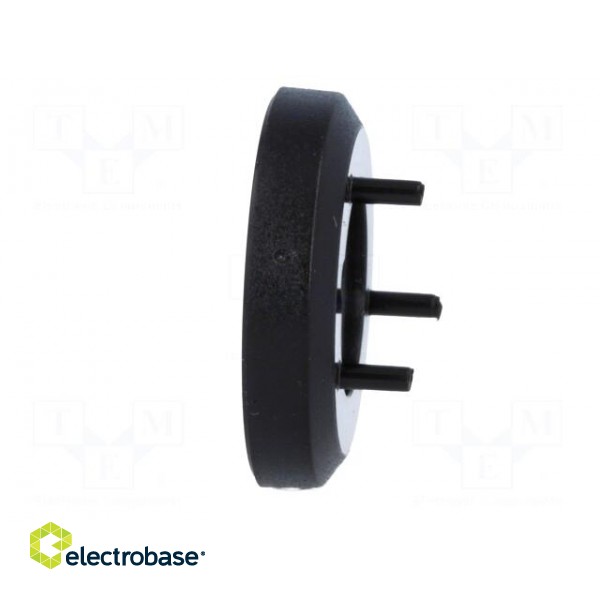 Nut cover | ABS | black | push-in | Ø: 19.3mm | Application: A2516,A2616 image 7