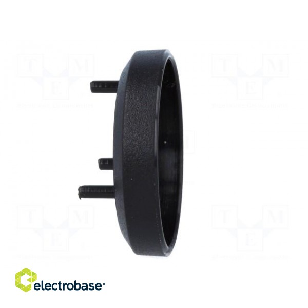 Nut cover | ABS | black | push-in | Ø: 19.3mm | Application: A2516,A2616 image 3