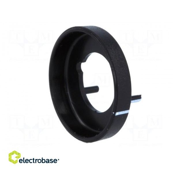 Nut cover with pointer | ABS | black | push-in | Ø: 19.3mm image 6